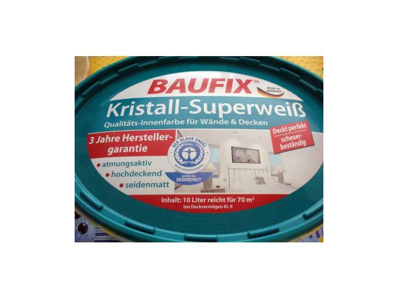 Baufix Kristall-Superweiß Testberichte bei yopi.de