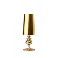 Tischleuchte-gold-klar