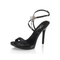 High-heels-schwarz-satin