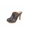 Clogs-schwarz-leder