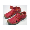 Clogs-rot-leder