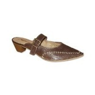 Damenschuhe-pantoletten-braun