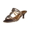 Damen-pantoletten-gold