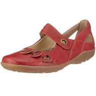 Rieker-ballerinas-rot
