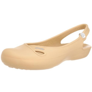 Crocs-ballerinas-gold