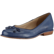 Clarks-ballerinas-blau