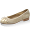 Damen-ballerina-beige