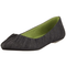 Damen-ballerinas-schwarz-denim
