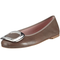 Damen-ballerinas-braun-leder