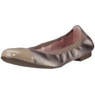 Damen-ballerinas-beige-satin