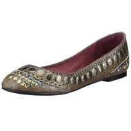 Buffalo-damen-ballerinas-taupe