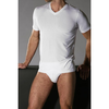 Herren-v-shirt-weiss