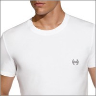 Herren-logo-t-shirt-weiss-l-groesse