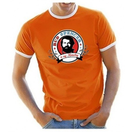 Herren-logo-t-shirt-orange