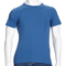 Herren-t-shirt-rundhals-blau
