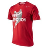 Maenner-t-shirt-rot