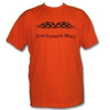 Maenner-t-shirt-orange-groesse-s