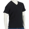 Herren-shirt-schwarz-jersey