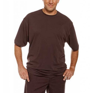 Herren-shirt-braun-baumwolle