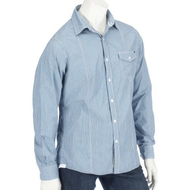 Herren-shirt-blau-casual