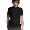 Herren-t-shirt-schwarz-kurzarm