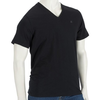 Herren-t-shirt-schwarz-jersey