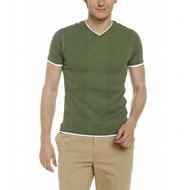 Herren-t-shirt-gruen-kurzarm