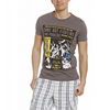 Herren-t-shirt-grau-kurzarm