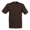 Herren-t-shirt-braun-kurzarm