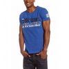 Herren-t-shirt-blau-baumwolle