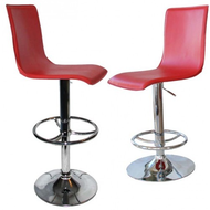 Lounge-barhocker-rot