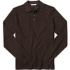 Herren-shirts-polo-braun