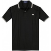 Fred-perry-herren-shirts-polo-schwarz