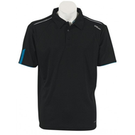 Herren-polo-schwarz