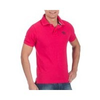 Herren-polo-rosa