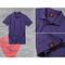 Herren-polo-lila