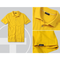Herren-polo-gelb