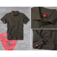 Herren-polo-braun