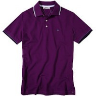 Herren-polo-shirt-violett
