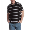Herren-poloshirt-schwarz-baumwolle