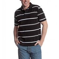 Herren-poloshirt-schwarz-baumwolle
