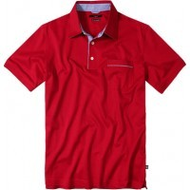 Herren-poloshirt-rot