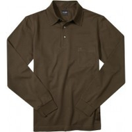 Herren-poloshirt-oliv