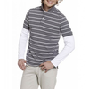 Herren-poloshirt-grau-baumwolle