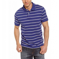 Herren-poloshirt-blau-baumwolle