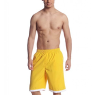 Maenner-badeshorts-gelb