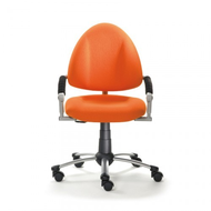 Kinderdrehstuhl-orange