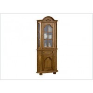 Eckvitrine-eiche