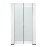 Vitrine-weiss-glas