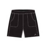 Bermuda-schwarz-stretch